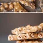 Homemade Hazelnut Brittle is a quick and easy treat that is sure to satisfy any sweet tooth craving, especially during the holidays.