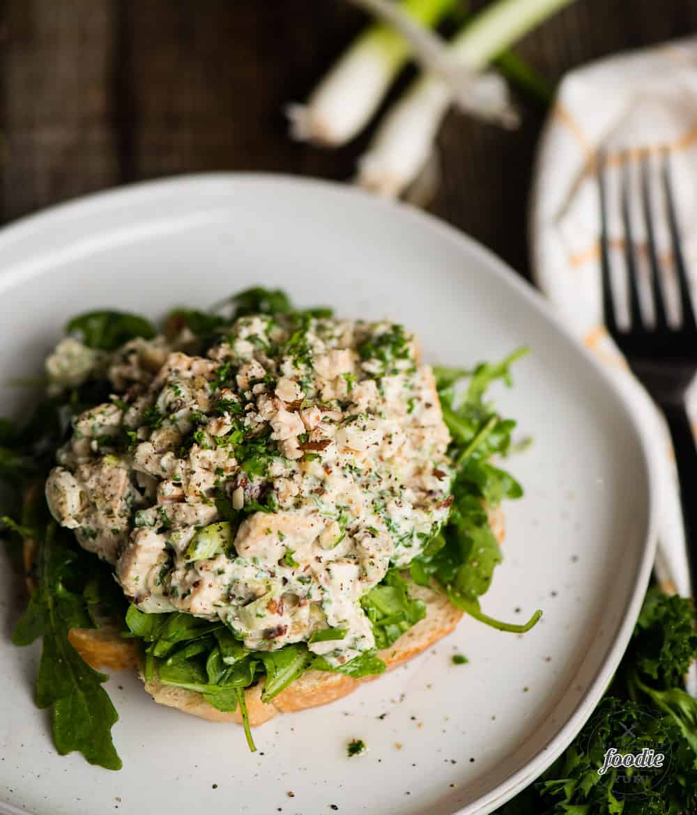 hazelnut chicken salad recipe