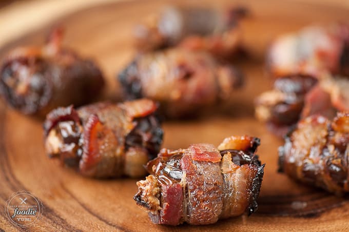 homemade bacon wrapped dates