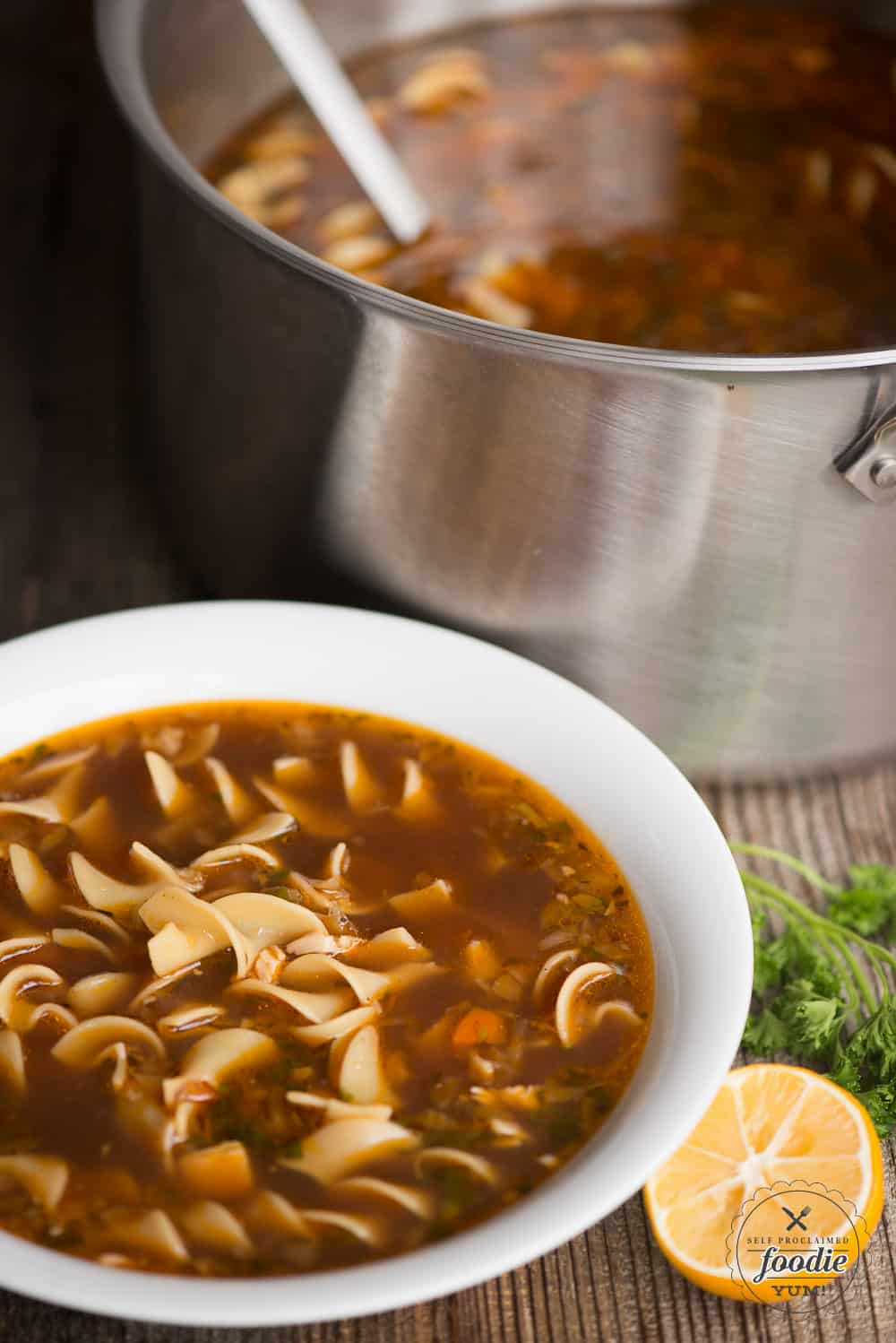 Homemade Chicken Noodle Soup