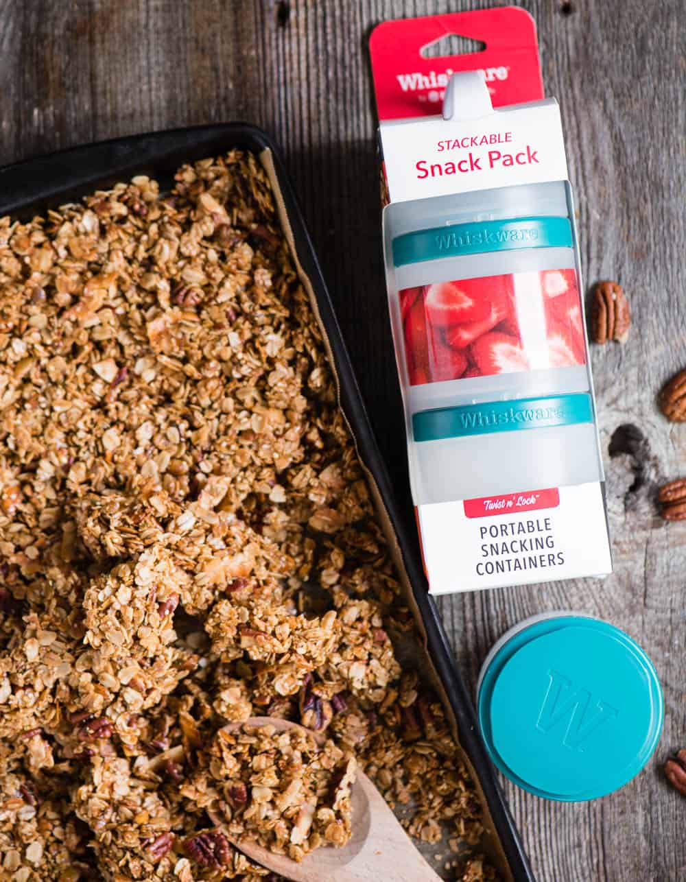 whiskware snack pack and granola