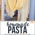 how to make homemade pasta recipe and tutorial