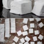 Homemade Peppermint Marshmallows are easy and fun to make, are an outstanding addition to hot chocolate, and you can gift them as a holiday treat.