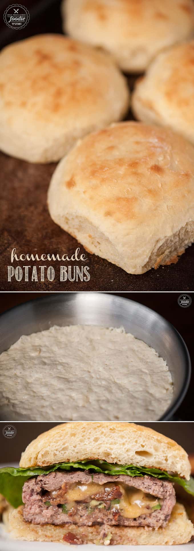 If you love making bread, you\'ll never want to buy store bought buns or rolls again after making these super soft and perfectly fluffy Homemade Potato Buns.