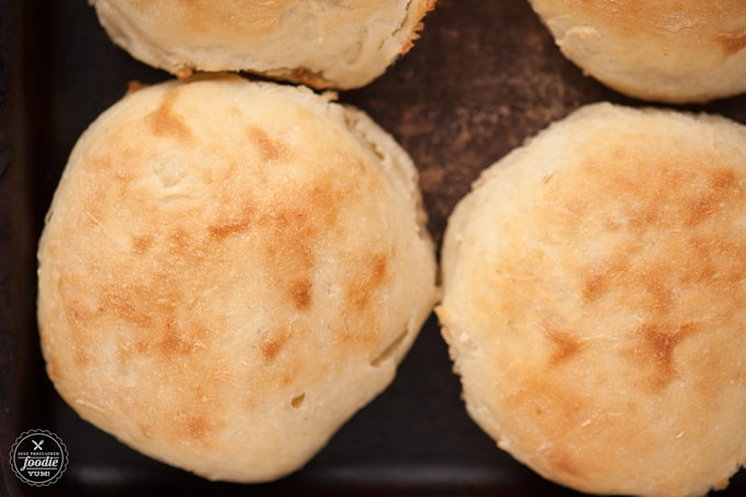 homemade potato buns