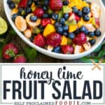 Honey Lime Fruit Salad recipe