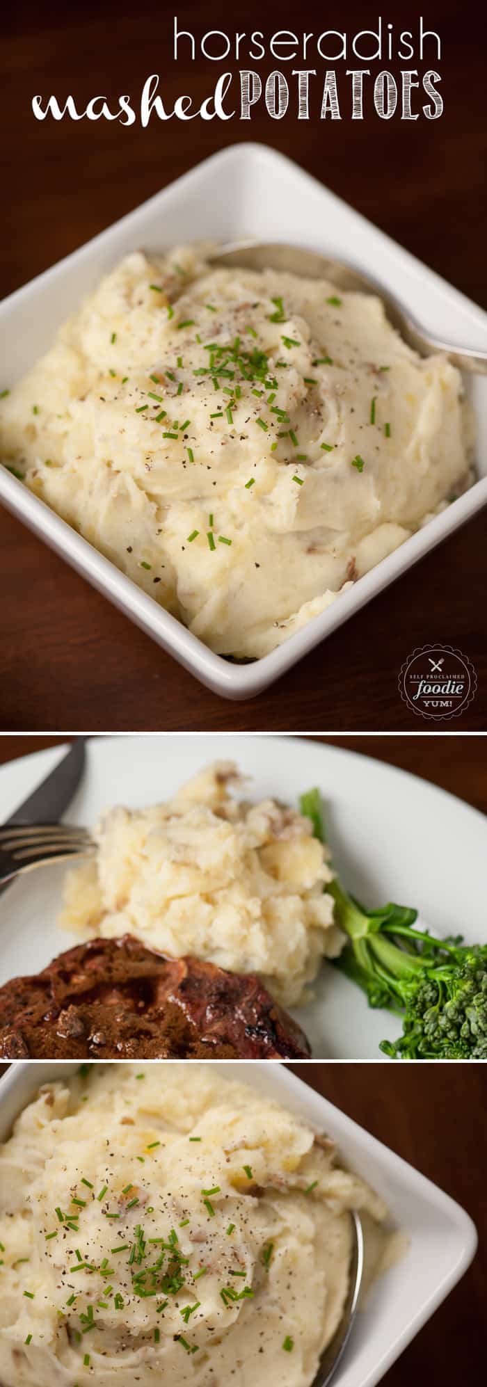 Horseradish Mashed Potatoes | Self Proclaimed Foodie