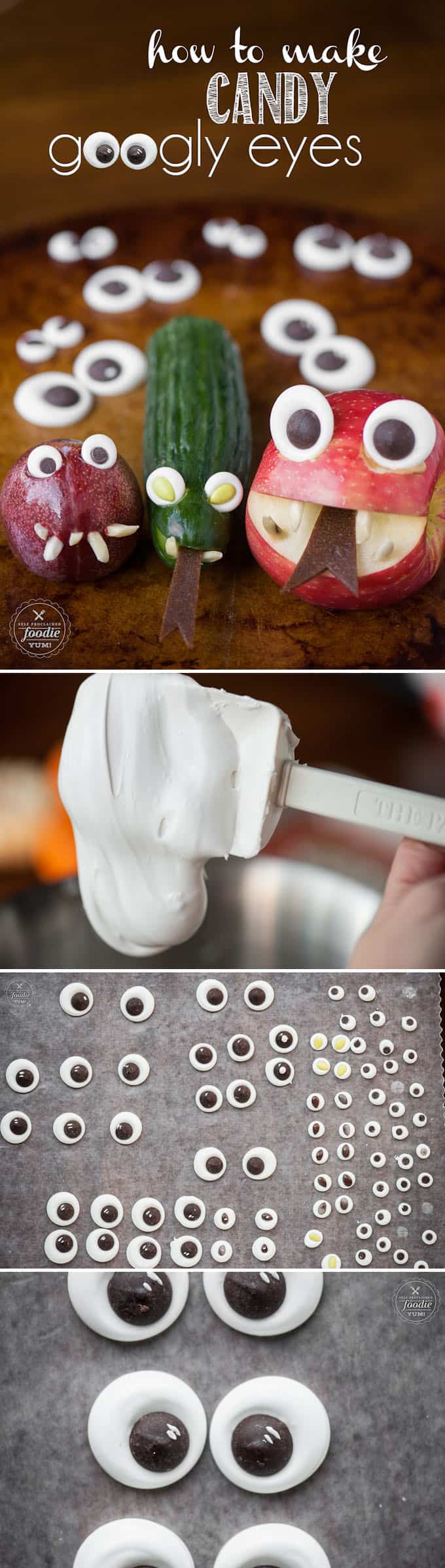 How to Make Candy Googly Eyes Self Proclaimed Foodie