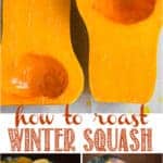 how to roast winter squash