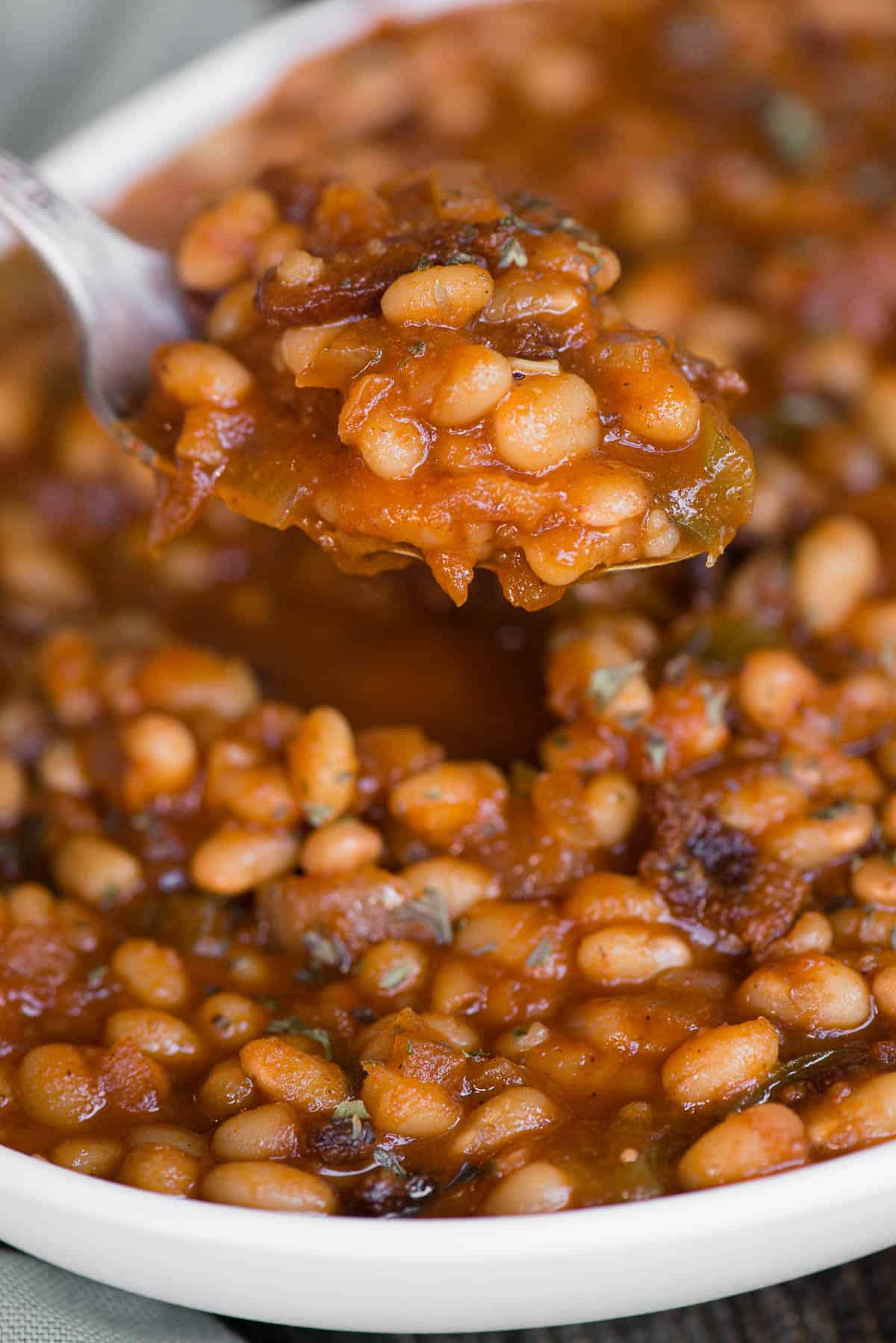 Homemade Instant Pot Baked Beans with Bacon Self Proclaimed Foodie