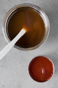 sauce for baked beans recipe