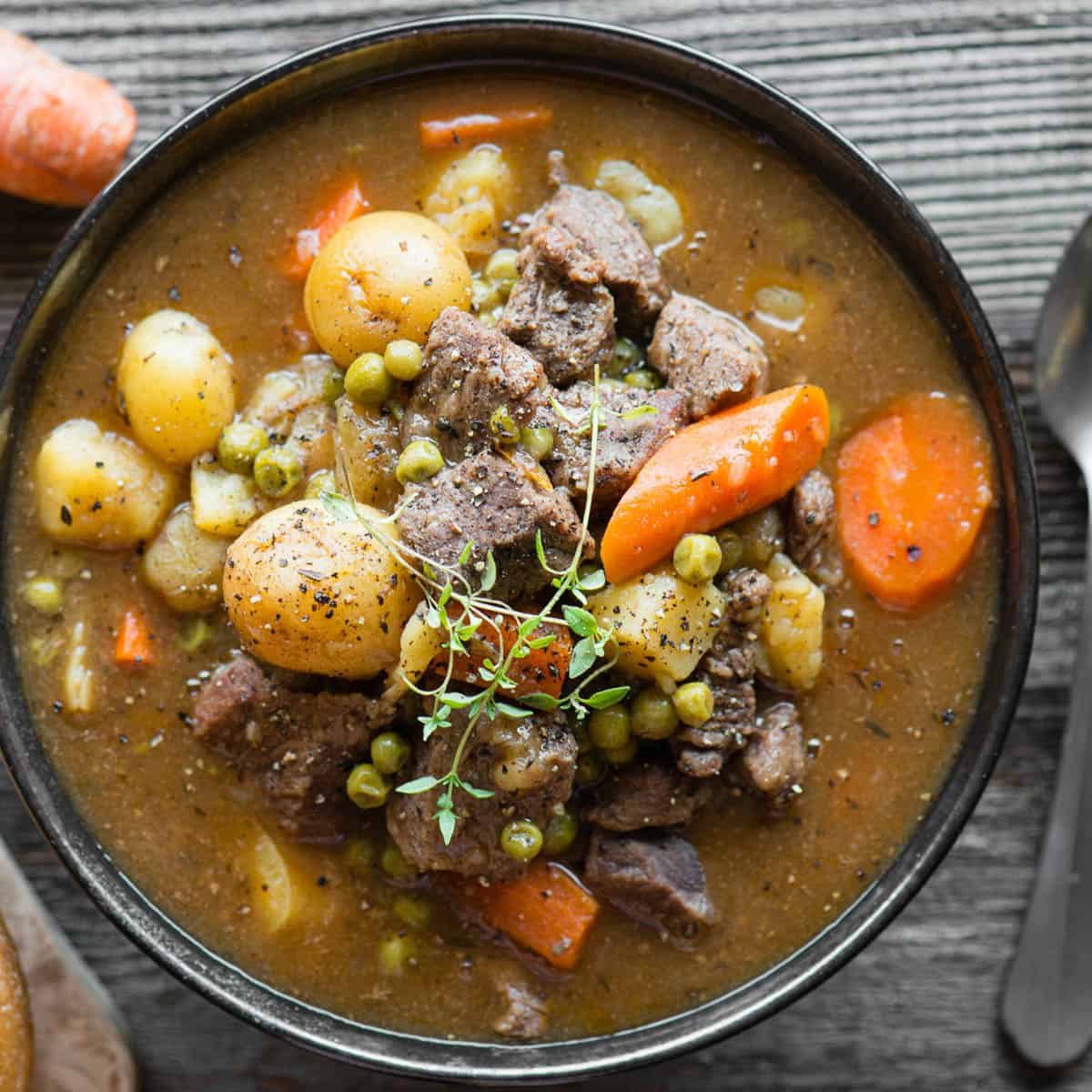 Instant Pot Beef Stew Recipe - Self Proclaimed Foodie
