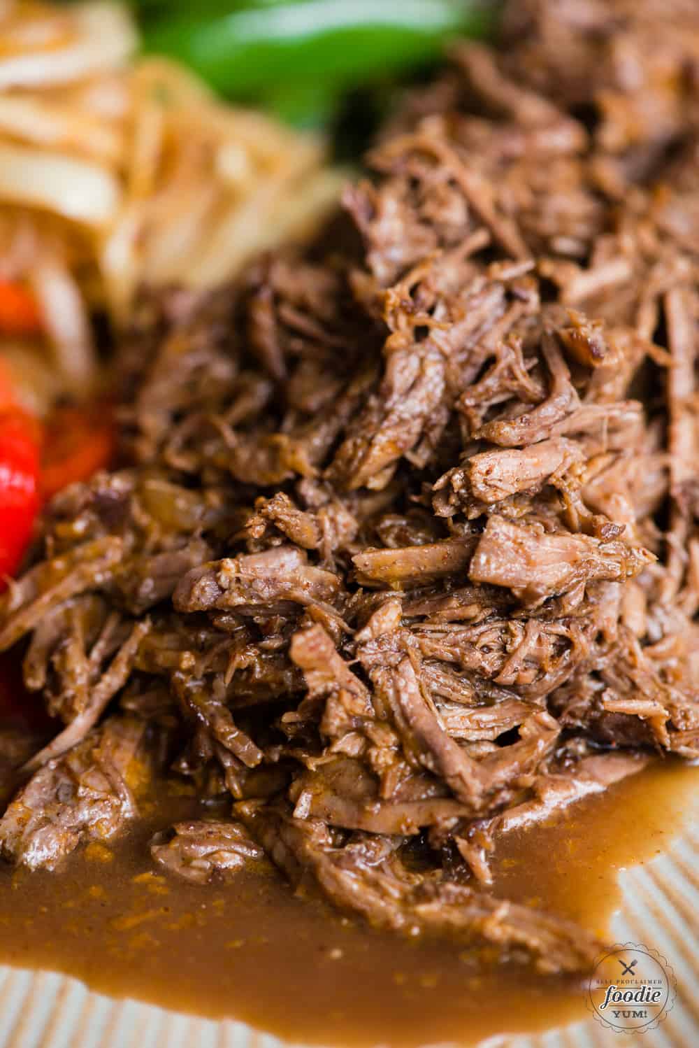 pressure cooker shredded beef recipe