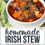 homemade irish stew recipe