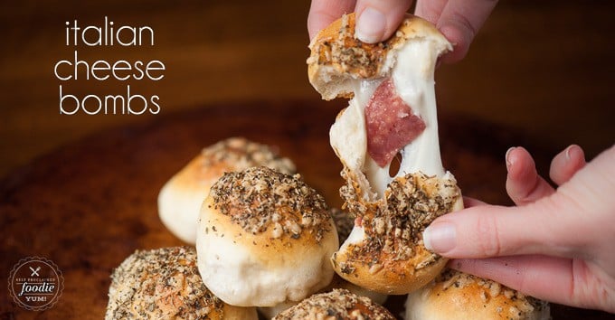 Easy Italian Cheese Bombs