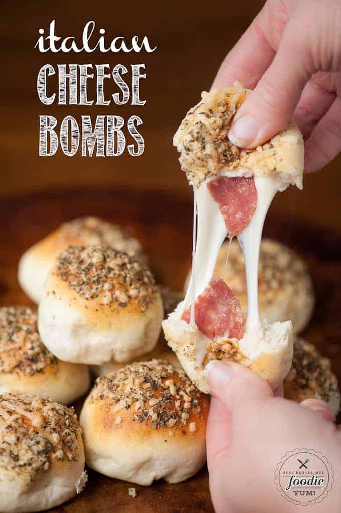 Easy Italian Cheese Bombs | Self Proclaimed Foodie