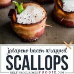 Jalapeño Bacon Wrapped Scallops recipe