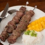 These Jamaican Jerk Sirloin Kabobs using a homemade marinate of fresh vegetables and spices are quite possibly the most delicious way to enjoy grilled meat.