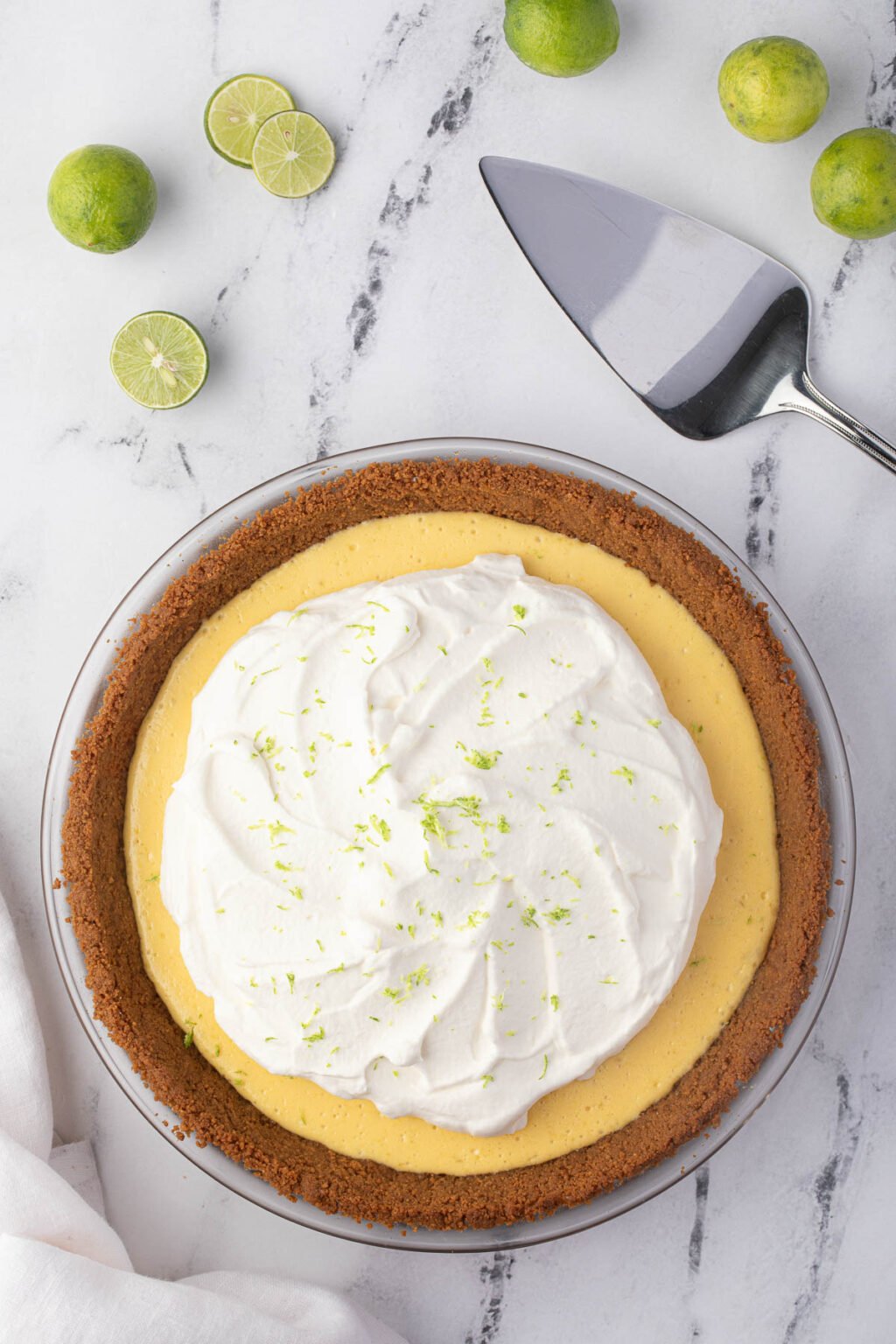 Homemade Key Lime Pie {Gingersnap Crust} - Self Proclaimed Foodie