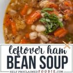 how to make Leftover Ham Bean Soup