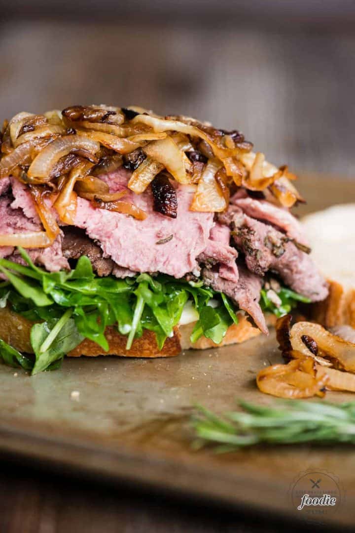 Leftover Prime Rib Sandwich | Self Proclaimed Foodie