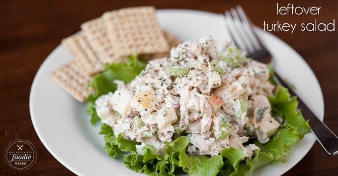 Leftover Turkey Salad Recipe - Self Proclaimed Foodie