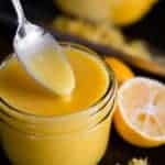 lemon curd with egg yolks