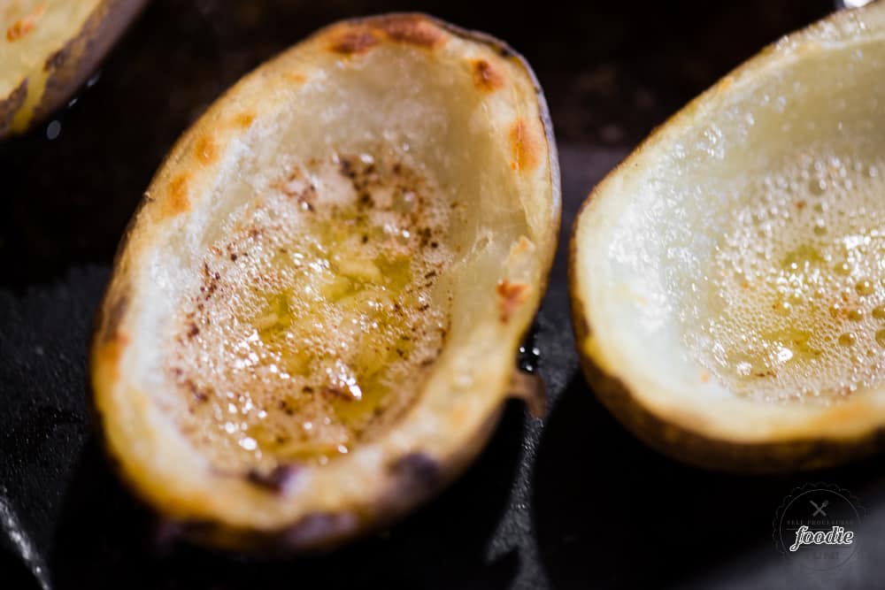 How to make potato skins crispy