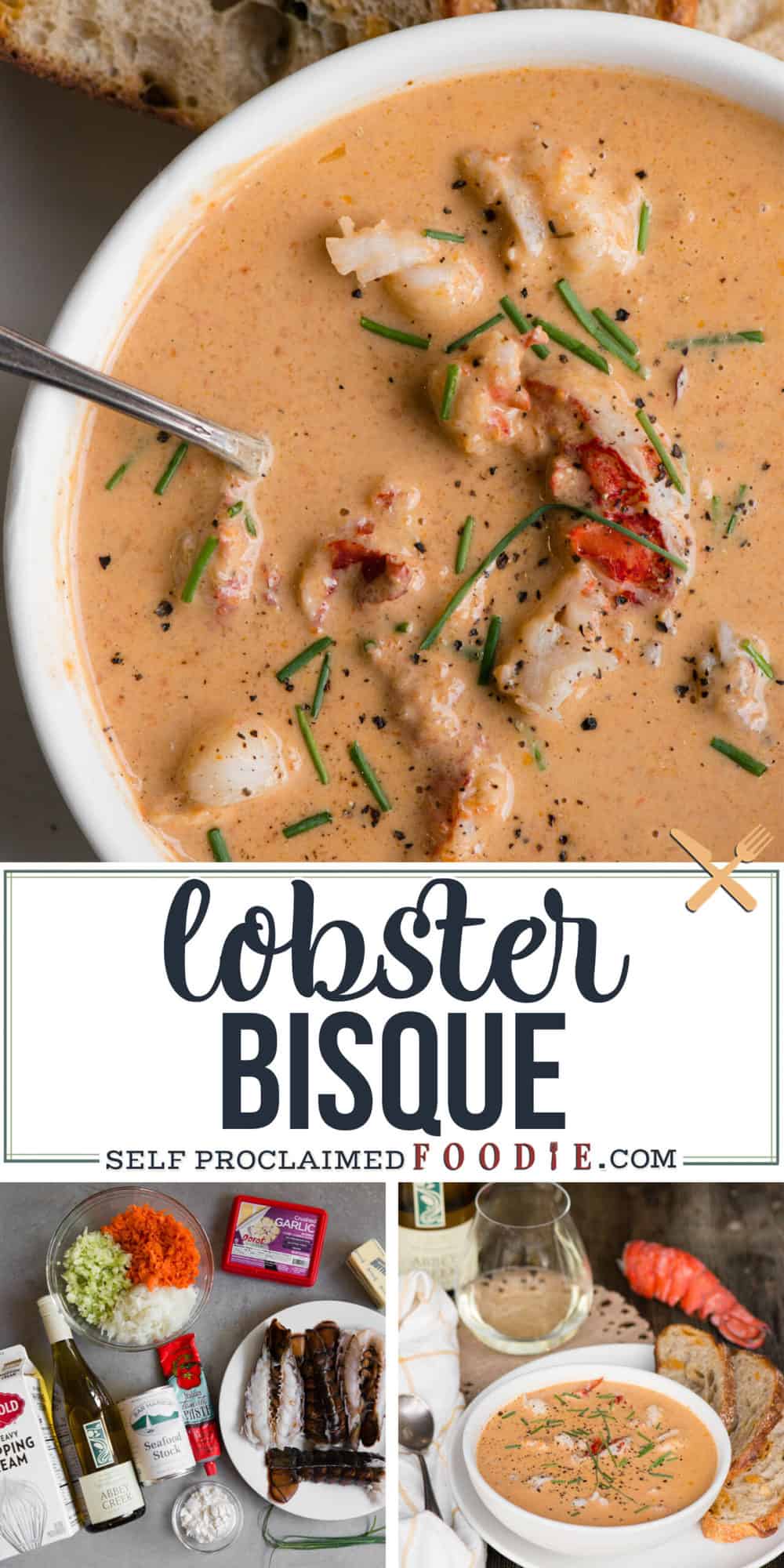 The BEST Lobster Bisque Recipe Self Proclaimed Foodie