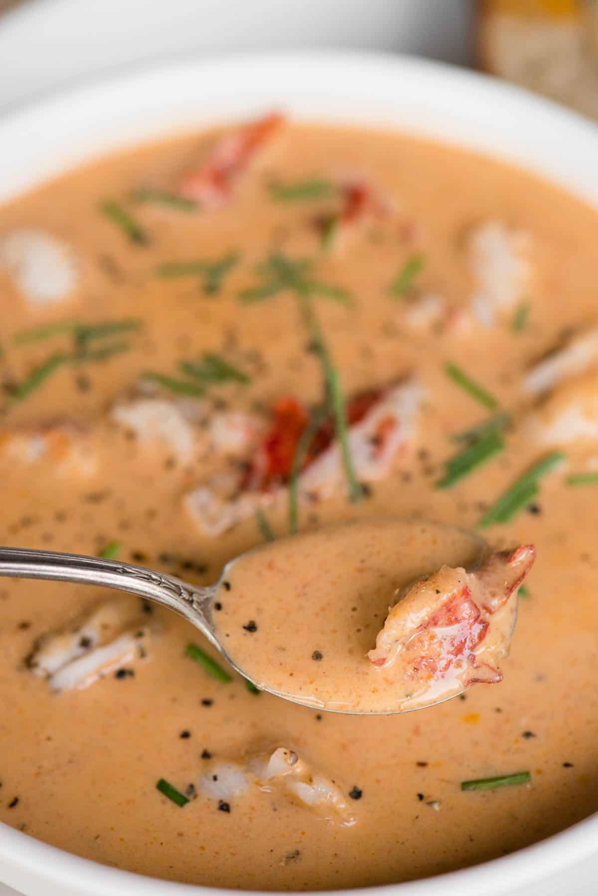 Lobster Bisque - The Best Lobster Bisque Soup - Rasa Malaysia