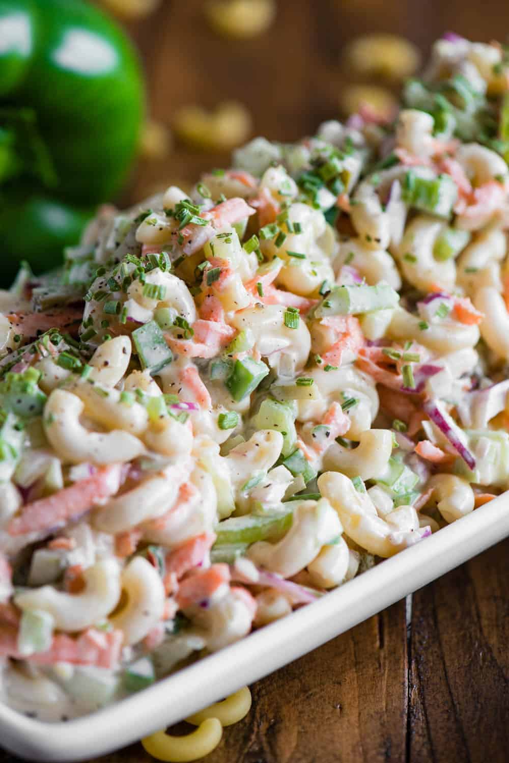 homemade creamy Macaroni Salad recipe