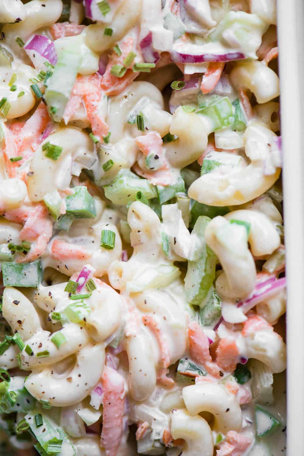 {The BEST} Homemade The BEST Homemade Macaroni Salad