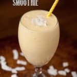 If you're looking for a tasty quick breakfast that will mentally transport you to a tropical beach, this MANGO PINEAPPLE SMOOTHIE will do the trick!