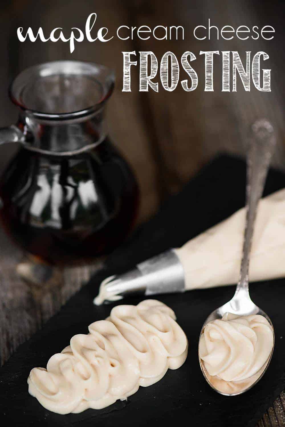 maple cream cheese frosting
