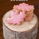 You won't find a tastier treat this Fall than these mouth watering Maple Leaf Cookies made with maple sugar and pure maple syrup.
