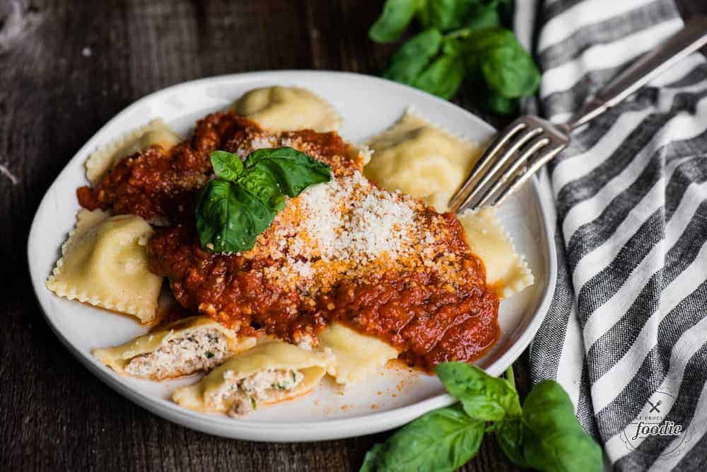 Meat and Cheese Ravioli RECIPE and