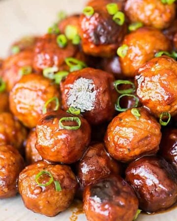 Made with just a few simple ingredients you probably have on hand, Pressure Cooker Cocktail Meatballs are a tasty appetizer that take minutes to prepare!