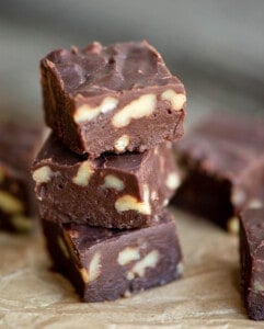 Five Minute Microwave Fudge - Self Proclaimed Foodie