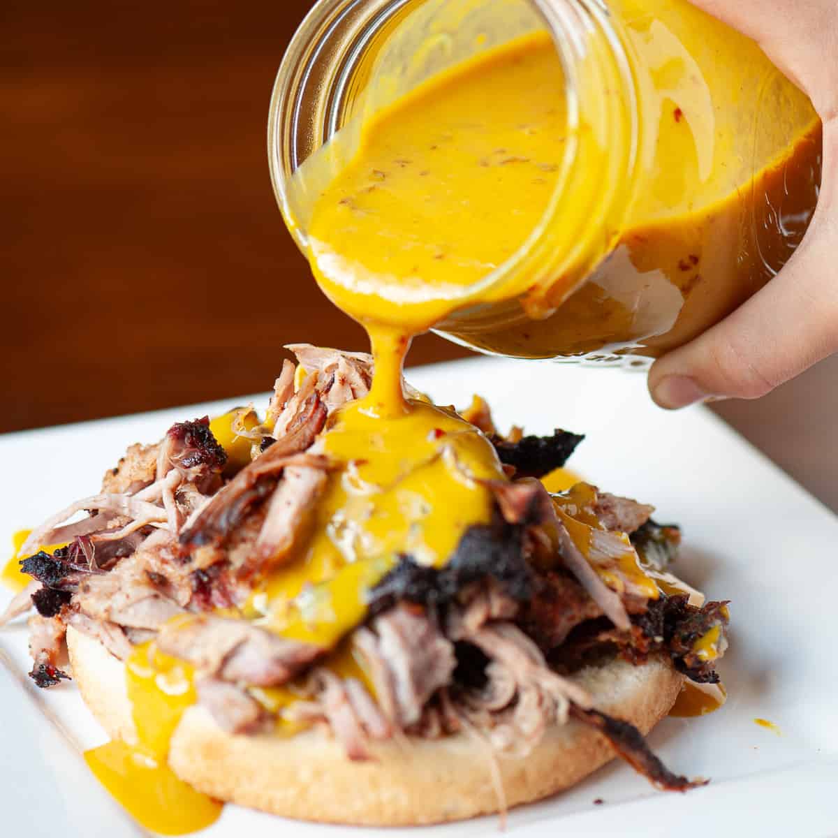 Pulled Pork with Tangy Barbecue Sauce - Once Upon a Chef