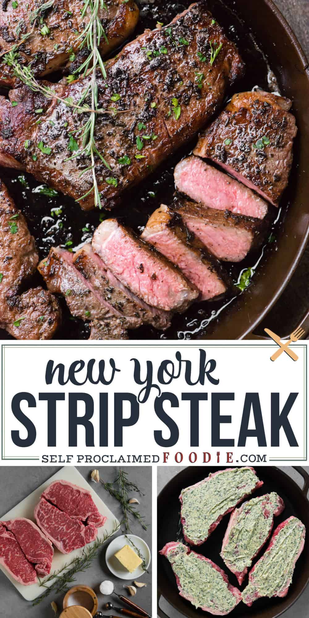 New York Strip Steak - Self Proclaimed Foodie