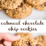 The best chewy Oatmeal Chocolate Chip Cookies Recipe