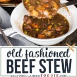 homemade beef stew