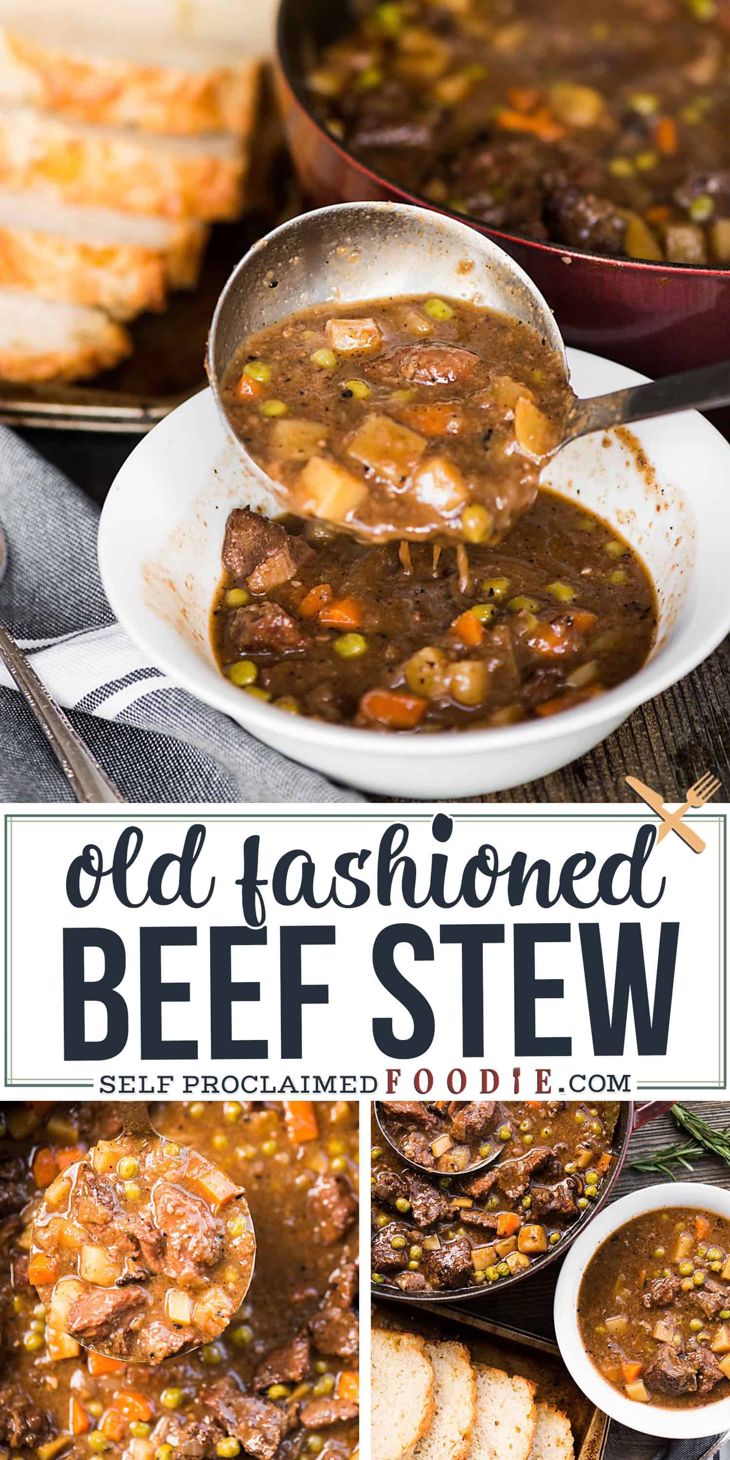 Old Fashioned Beef Stew Self Proclaimed Foodie