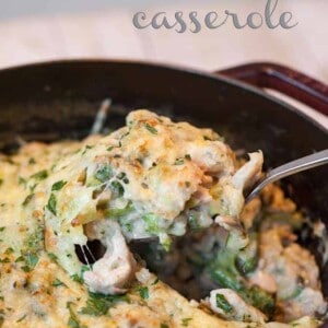 one pot cheesy broccoli rice casserole