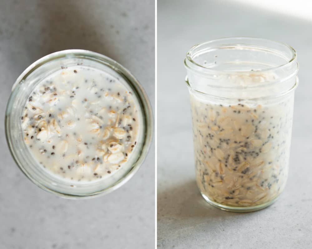 healthy overnight oats