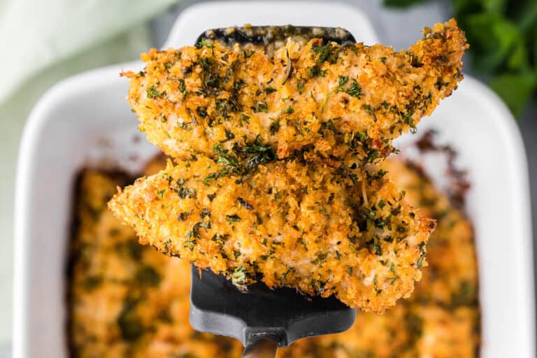 Parmesan Herb Crusted Chicken (Easy 30Minute Meal)