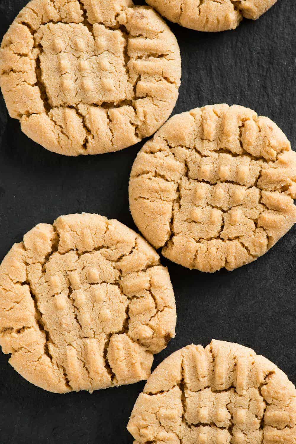 Grandma's Peanut Butter Cookies (soft and chewy) — Food With Tay