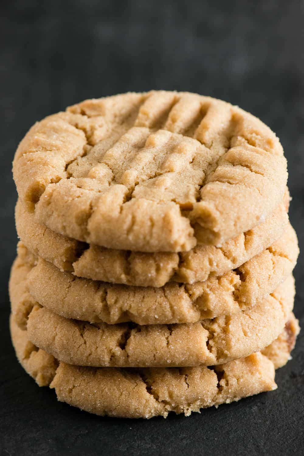 Old Fashioned Chewy Peanut Butter Cookies - Through My Front Porch