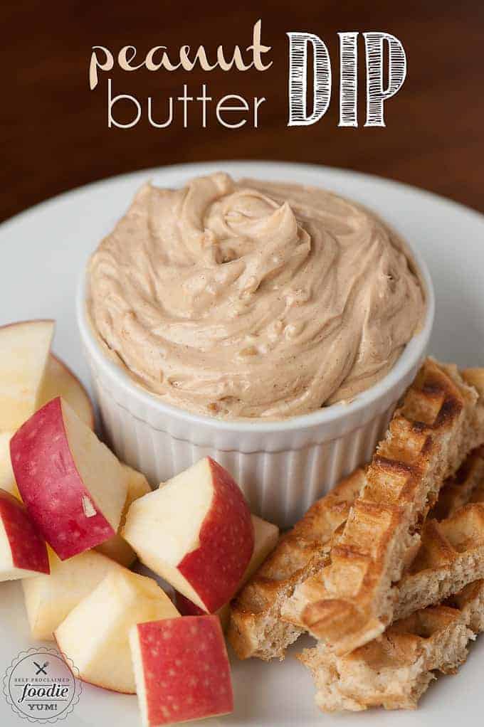 Peanut Butter Dip | Self Proclaimed Foodie