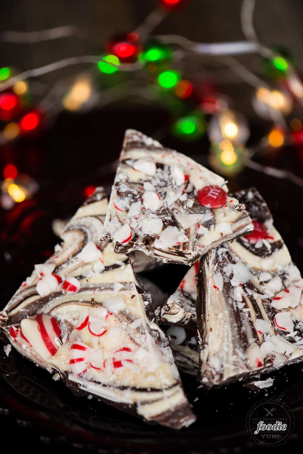 Peppermint Bark Christmas Candy